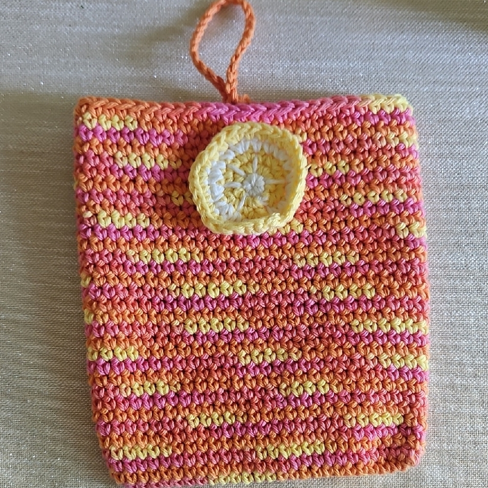 Handmade Crochet E-reader Sleeve